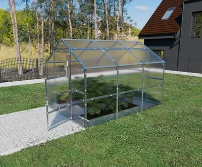 Gewächshaus KLASIKA BERNARD 2,35x3 m mit 4 mm Polycarbonat

