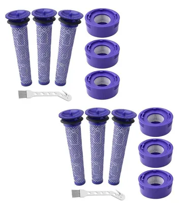 Obrázek produktu pro Filtr do vysavače, výkon HEPA, omyvatelný design, 6 ks