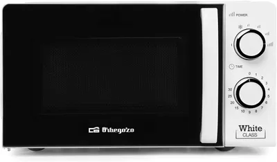 Produktbild von Orbegozo MI 2115, Arbeitsplatte, Solo-Mikrowelle, 20 l, 700 W, Drehregler, Weiß