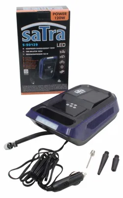 Obrázok produktu pre Prenosný kompresor 12V s digitálnym manometrom, 120W, 10,3bar