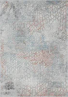 Produktbild von MY-RUG Teppich,Hanne, 230x160, Kurzflor-Teppich, grau, weich, gemütlich, mit schönem Muster, flachgewebt, rechteckig