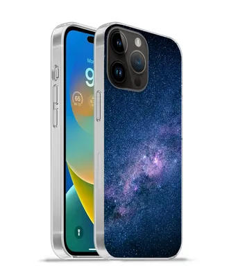 Produktbild von MuchoWow® Handyhülle Schutzhülle Hülle für Apple iPhone 14 Pro - Softcase Galaxie - Sterne - Weltraum - Jungen - Mädchen - Kinder Silikon Softcase Handy Hülle - Umschlag
