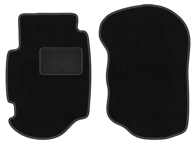 Immagine prodotto di Tappetini anteriori in moquette per Ford Escort MK7 1995-2002 (hatchback/station wagon) – 2 pezzi, neri, su misura – Wielganizator LUX