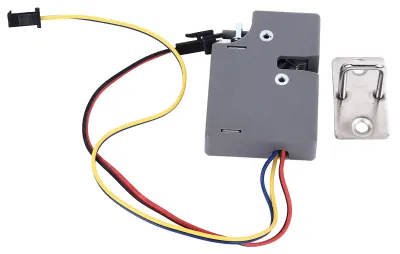 Produktbild von Elektrisches Schloss, selbstauswerfend, vielseitig, kompakt, tragbar, zuverlässig, intelligente Schrankschlösser für Paketschließfächer, 12 V