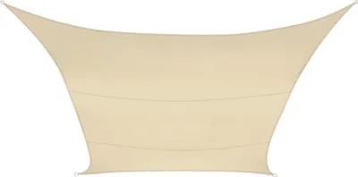 Image de Voile Solaire Perméable - Carré - 5 X 5 M - Couleur : Champagne