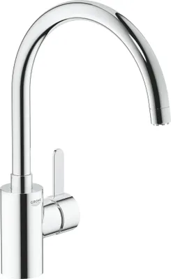 Immagine prodotto di GROHE Eurosmart Cosmopolitan Mitigeur monocommandé pour évier, basse pression, saillie 224mm, haut, orientable, 31180000, 31180000