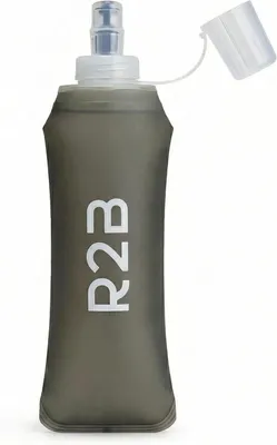Imagen del producto de Botella plegable y flexible, de 250 ml, ideal para deportes y actividades al aire libre