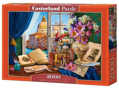 Produktbild von CASTORLAND Venezianisches Stilleben Puzzle 2000 Teile
