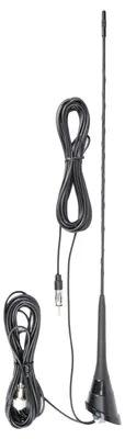CB-FM-Antenne Duplex 2000, 26-28/87-108 MHz, 5 m Kabel, 490 mm