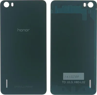 Produktbild von Gehäuse Rückseite für Honor 6 (H60-L02, H60-L01, H60-L12, H60-L04), Schwarz