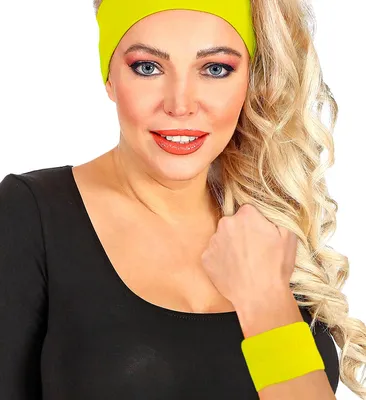 Obrázok produktu pre Nebojím sa pohnúť Zweetband Pols Neon Geel