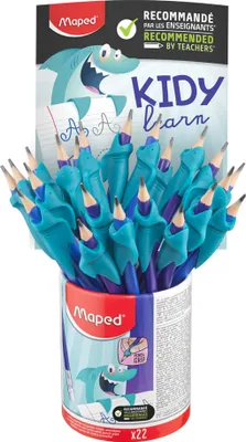 Obrázok produktu pre Maped 853502 Maped ceruzka, s gumou a pomôckou na písanie, krabička s 22 kusmi