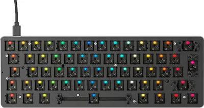 Productafbeelding van Glorious Gaming GMMK, Barebone-toetsenbord, 293 mm, 103 mm, 44 mm, zwart