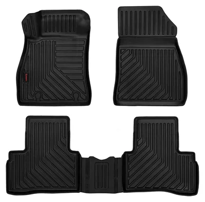 Zdjęcie produktu dla Dywaniki gumowe do Nissan Juke 2010-2019 (SUV/crossover) – 4 szt., czarne, dopasowane
