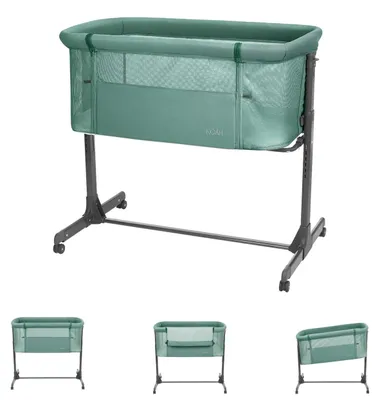 Produktbild von Kikkaboo Noah 2025 Beistellbett Grün Grün One Size