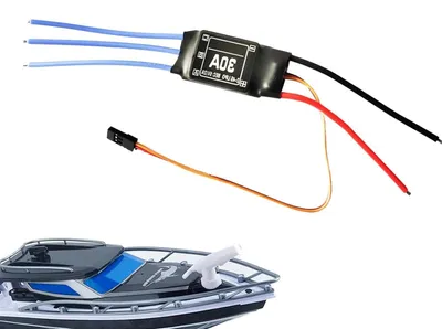 Productafbeelding van Snelheidsregelaar Borstelloze Motor - ESC Drone - Drone Vliegen - 30A Stroomsterkte - 6 x 4 x 2 cm - Zwart