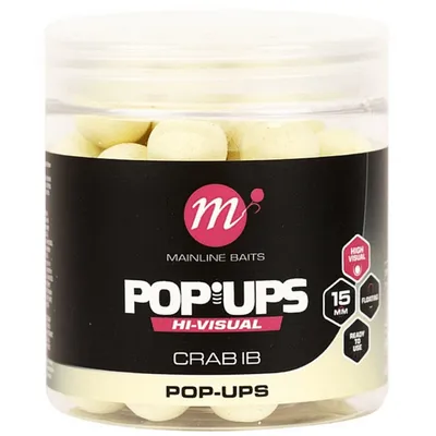 Productafbeelding van Drijvende boilies, "Pop Up", hoofdlijn, krab-smaak, 15 mm