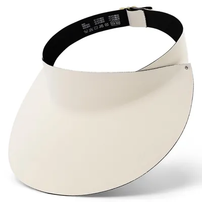 Produktbild von Visor Cap Damen Sommer UV Baseball Sonnenblende Herren Tennis Golf Schnelltrocknend Beige Einheitsgröße