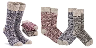 Produktbild von Black Snake Norwegersocken Wolle dicker Vollplüsch Uni 3 Paar - 35/38 - Grau, KI-generiertes Bild