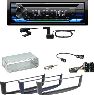 Produktbild von JVC KD-DB922BT Bluetooth Digitalradio USB CD Einbauset Smart ForTwo 450
