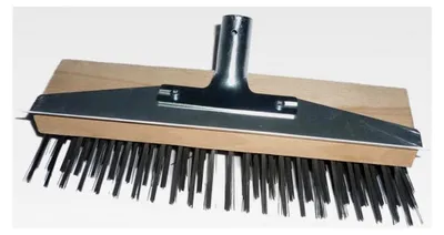 Produktbild von Drahtbesen 30 cm mit Schabekante und 28 mm Metallhalter