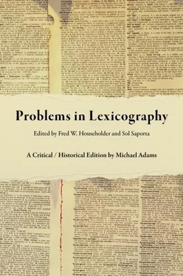 Obrázok produktu pre Problems in Lexicography