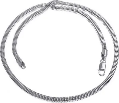 Produktbild von SILBERKETTEN STORE Schlangenkette, vierkant 3,5mm - 925 Silber, Länge wählbar - 50cm