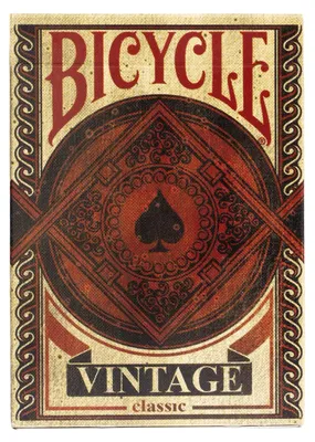 Obrázek produktu pro Bicycle Vintage, 56 kusů, Červená, Žlutá, 1 věž/věží, Chlapec/děvče, Dospělí, 20 min