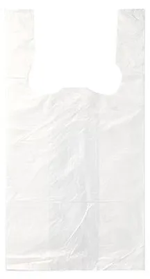 Produktbild von Hemdchen-Tragetaschen, HDPE 50 cm x 26 cm x 16 cm weiss