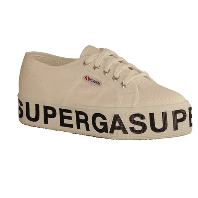 Produktbild von Superga Cotw Outsole 2790 Damensneaker, Textil, White, NEU - Damenschuhe Top Trends, Weiß