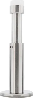 Produktbild von Famanu Wandstopper verstellbar von 88 bis 128 mm - doppelte Installation - Edelstahl - Silikon