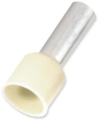 Produktbild von Aderendhülsen 10,00 mm², Länge 12 mm, weiß, 10 Stück