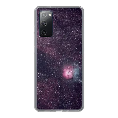 Produktbild von MuchoWow® Handyhülle Schutzhülle Hülle für Samsung Galaxy S20 FE Universum - Sterne - Rosa - Jungen - Mädchen - Kinder Silikon Softcase Handy Hülle - Abdeckung