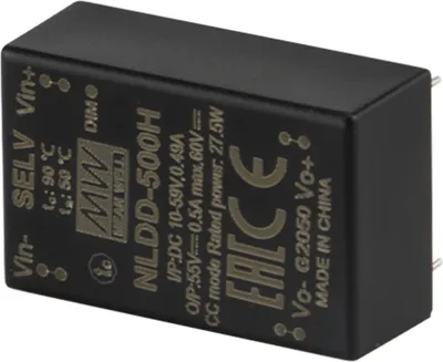Produktbild von MEANWELL NLDD-700H, DC DC Step-Down LED-Treiber, 10-56V:700mA