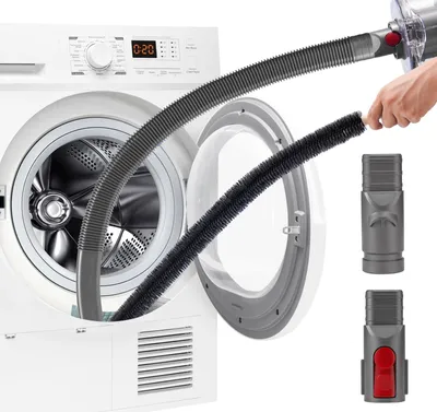 Flexible Fugendüse für Dyson V15–V6, Flachdüse, grau