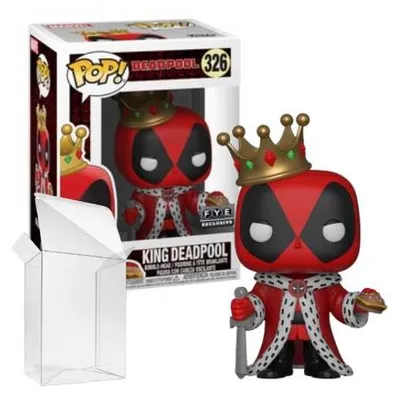 Immagine prodotto di Funko Pop! Marvel: King Deadpool n. 326 - Esclusiva FYE
