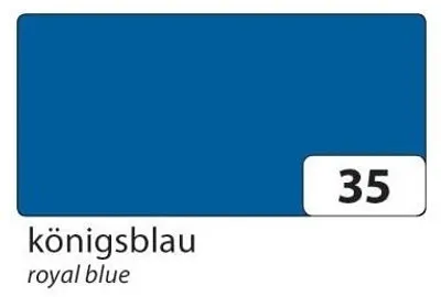 Produktbild von folia Tonpapier 130g/qm DIN A3, 50er Pack Königsblau