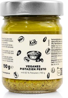 Produktbild von KoRo I Veganes Pistazien Pesto 190 g