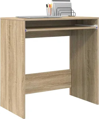 Produktbild von "Winterschlussverkauf "Schreibtisch/Büro-Möbel - CLORIS - Computertisch moderner - Sonoma-Eiche 77,5 x 43 x 79 cm Holzwerkstoff - DEMöbel5333452