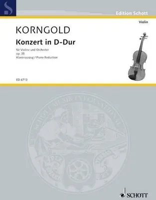 Image de Konzert D-Dur. Klavierauszug mit Solostimme.