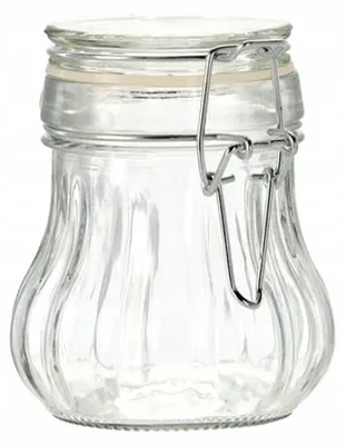 Image de Bocal Rond Hermétique en Verre Chomik 180ml