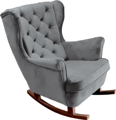 Produktbild von DomoHome Relaxsessel Armlehnensessel Armlehnen Fernsehsessel Loungesessel Polstersessel Couchsessel Armsessel Chair Wohnzimmersessel Ohrensessel | 102x81x95cm | Ash_29858