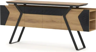 Produktbild von Sideboard Schrank Aktenschrank Büroschrank Arbeitszimmer Büromöbel Holz