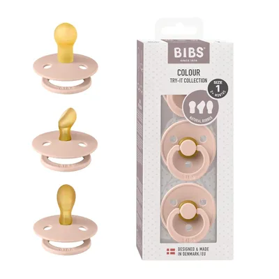 Image de Bibs Set d'essai de tétines Try-it Collection 3 pièces
