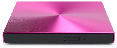 Image de Graveur/lecteur/lecteur-enregistreur DVD/CD externe USB 3.0 pour ordinateur portable - Rouge rose