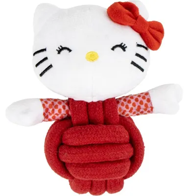 Produktbild von Hello Kitty Hundespielzeug, robust, ideal zum Beißen und Spielen, offizielles Design