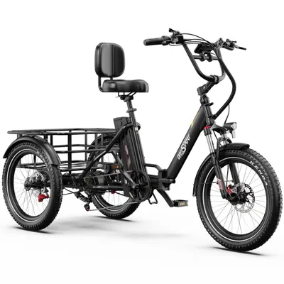Produktbild von E-Bike Cityrad OT30 Pro 3 rad Faltbares E-Fahrrad 864WH Pedelec, 48V 18AH 90 km Kettenschaltung, Heckmotor, 864 Wh