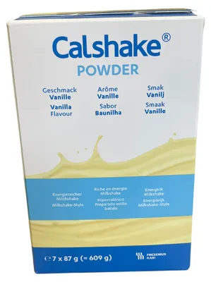 Obrázek produktu pro FRESENIUS KABI Calshake vanilkový nápoj, 7 sáčků