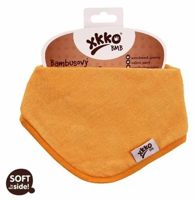 Obrázok produktu pre KIKKO Slintáčik/šatka bambusová Colours (1 ks) – orange