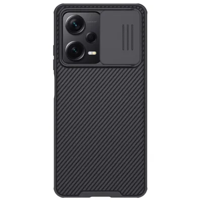 Obrázok produktu pre Pancierované puzdro kompatibilné s puzdrom Xiaomi Redmi Note 12 Pro+ s krytom kamery Nillkin CamShield Case - čierne